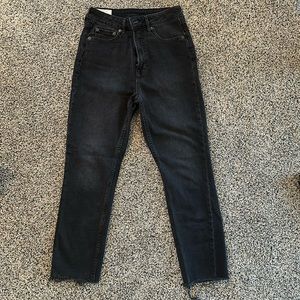 GAP Vintage slim Black High Rise Jean